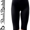Leggings sportivi donna BESTCALZE Monica3 nero cotone