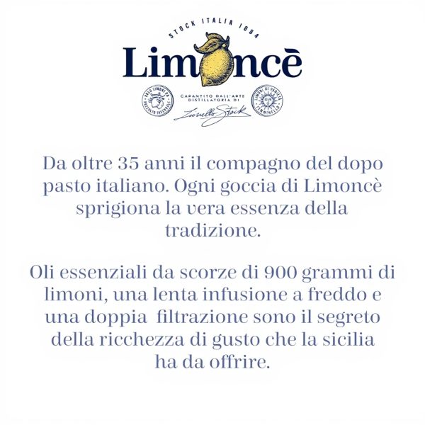 Limoncello Naturale Limoncé Siciliano Senza Coloranti 500ml