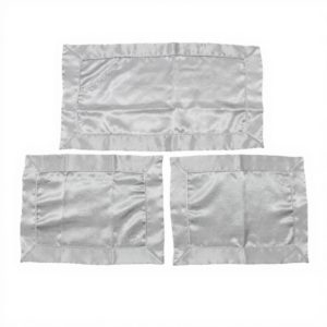 Runner decorativo Renato Balestra strass grigio Russo