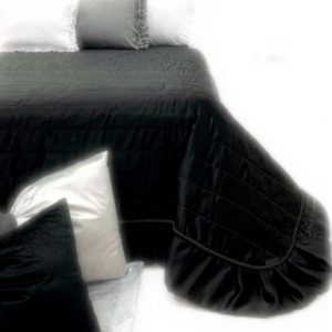 Trapunte Matrimoniali SaRani Leggere Policotone Grigio Scuro