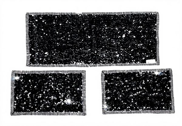 Runner decorativo Renato Balestra paillettes smeralda