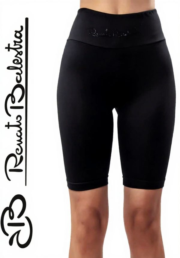 Leggings corti donna BESTCALZE cotone elasticizzato yoga
