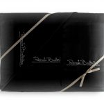 Coperte matrimoniali raso nero Renato Balestra