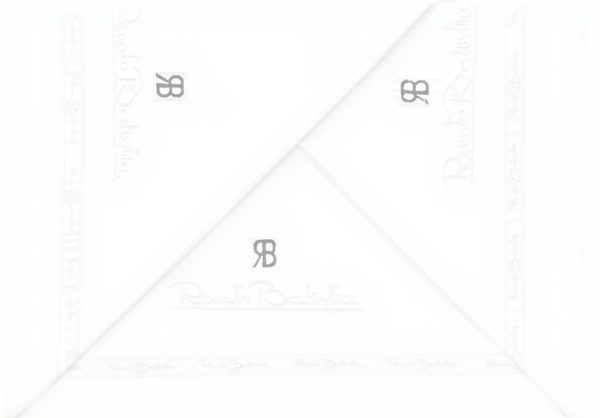 Renato Balestra Cotton Bed Sheet Set Matrimoniale Gray