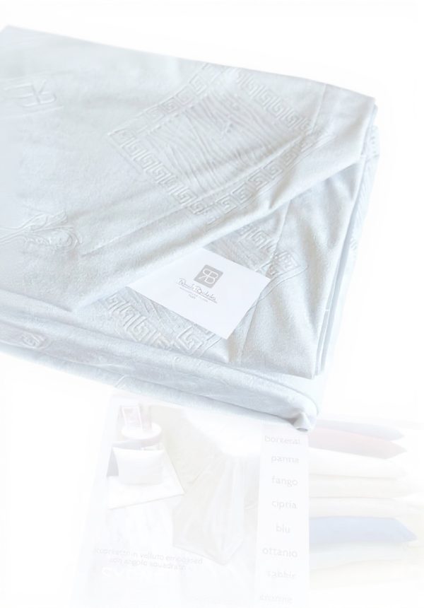 Copriletto matrimoniale Renato Balestra velluto jacquard