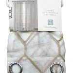 Tenda a pannello Nada Home ricamata Renato Balestra 140x280