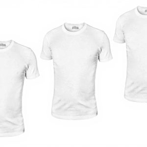 Maglietta Uomo Renato Balestra Girocollo Lana Cotone Bianco