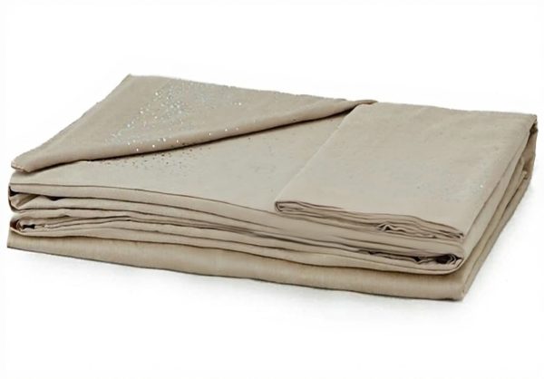 Lenzuola Matrimoniale Renato Balestra Cotone Beige M569