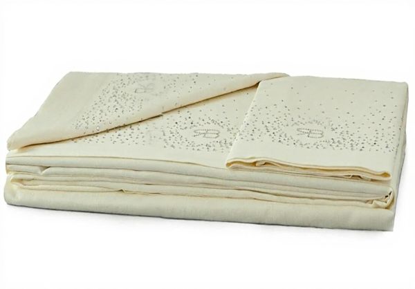 Lenzuola Matrimoniale Renato Balestra Cotone Beige M569