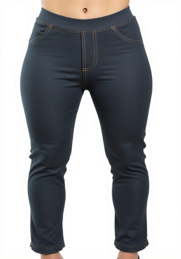 Renato Balestra Leggings Donna Invernali Jeans Elasticizzati