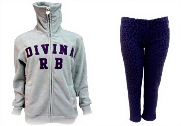 Renato Balestra Womens Pajama Set Full Zip Micropile