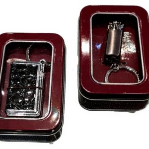 Renato Balestra Keychain Lighter Gray Black Home Decor