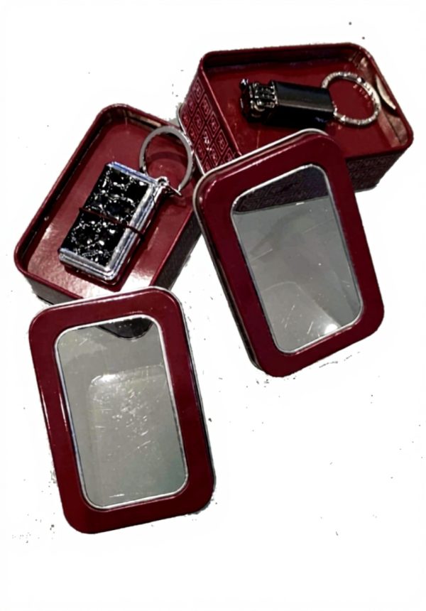 Renato Balestra Keychain Lighter Gray Black Home Decor