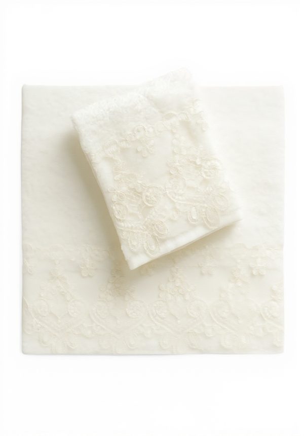 Renato Balestra Bath Set 11 Face Sponge Lace Guest