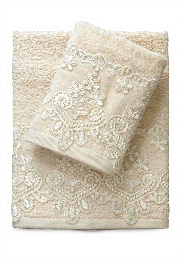 Renato Balestra Hotel Towel Set Cotton Lace Sponge S349