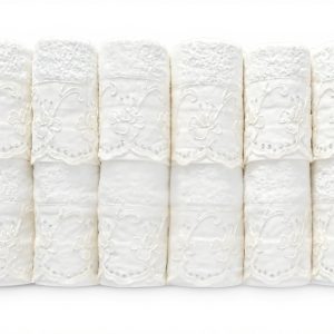 Set asciugamani Renato Balestra cotone pizzo Jennifer Q254