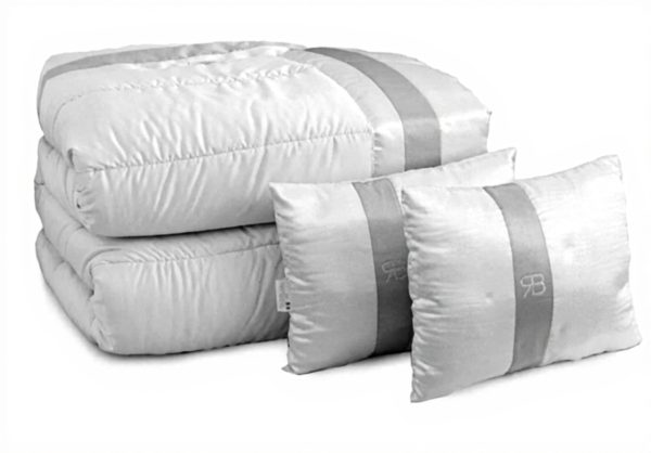 Renato Balestra Winter Quilt Nadia Double Bed Gray Cotton