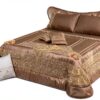 Trapunta Renato Balestra Marrone Cotone Pizzo Ipoallergenico-2