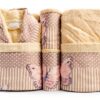 Completo bagno Renato Balestra cotone grigio 8 pezzi-0