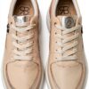 Sneakers Queen Helena donna ecopelle beige RB2532 taglie-5