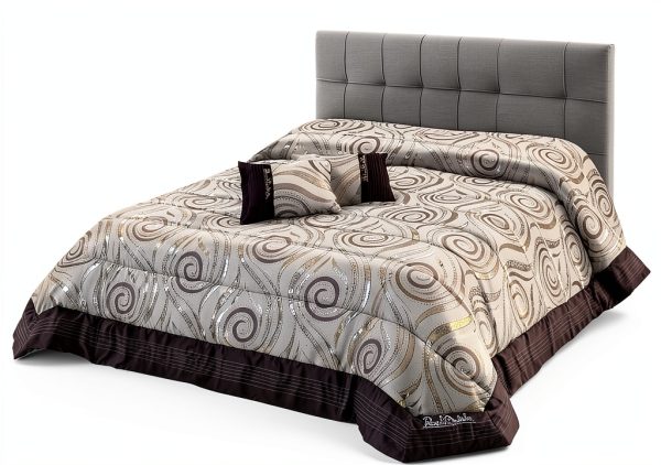 SaRani Trapunta Matrimoniale Invernale Elegante Argento