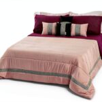 Russo Tessuti Cuscino Velluto Bordeaux Durevole Arredamento-0