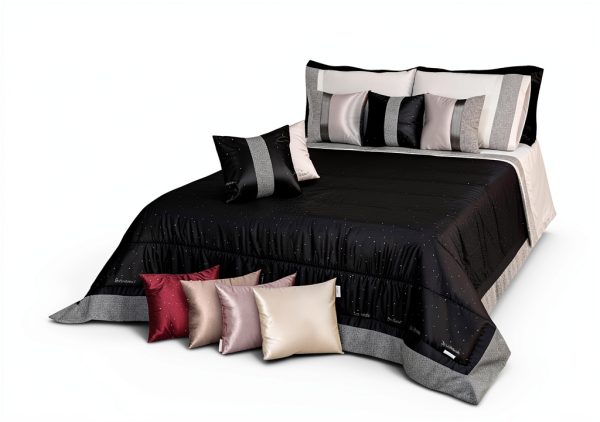 Trapunta SaRani Renato Balestra cotone elegante matrimoniale