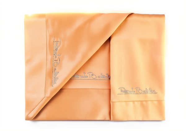 Renato Balestra Completo Lenzuola Matrimoniale Raso Sexy Beige R824