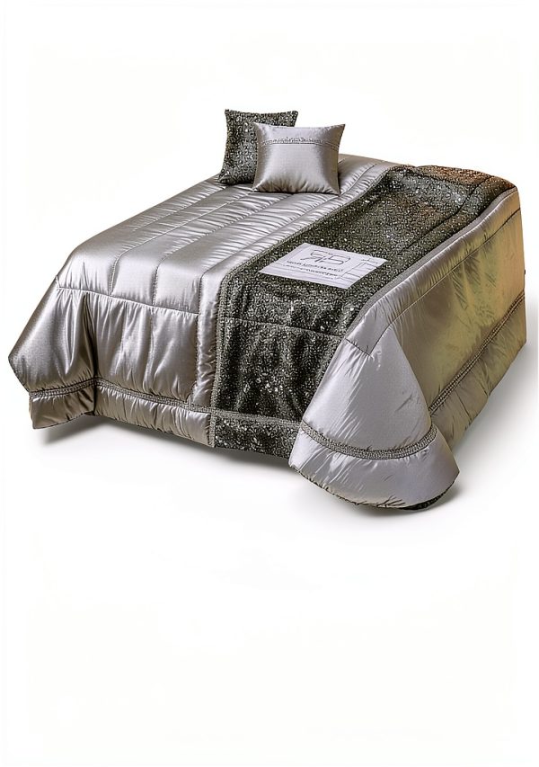 Renato Balestra Smeraldo Silver Quilt All Seasons Unisex