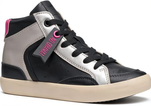 Geox Sneaker Bambina Impermeabile Traspirante Color Lt-1