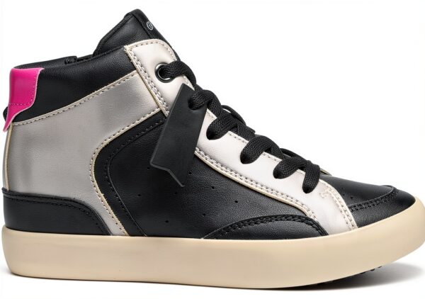 Geox Sneaker Bambina Impermeabile Traspirante Color Lt-0