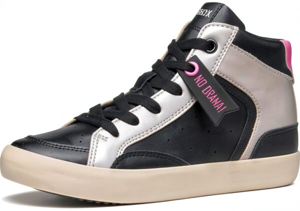 Geox Sneaker Bambina Impermeabile Traspirante Color Lt-2