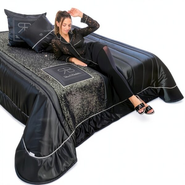 Trapunta Renato Balestra Cotone Panna Matrimoniale Lavabile-3