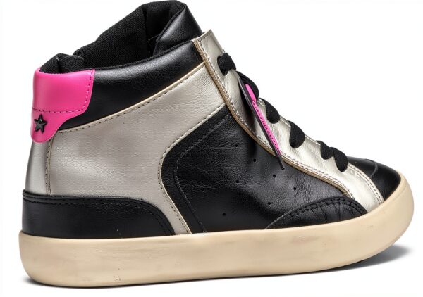 Geox Sneaker Bambina Impermeabile Traspirante Color Lt-4