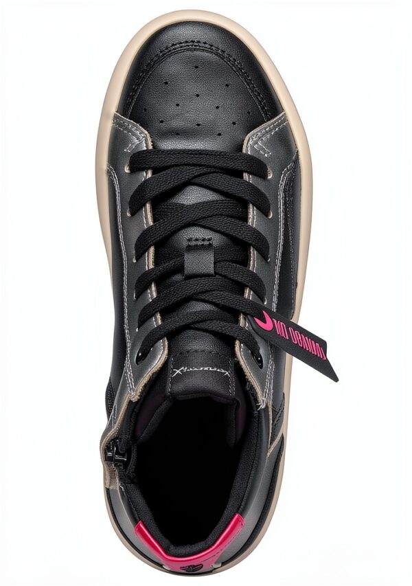 Geox Sneaker Bambina Impermeabile Traspirante Color Lt-5