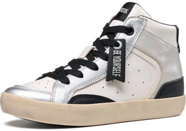 Geox Sneaker Bambine Impermeabile Traspirante Strap Elastico-2