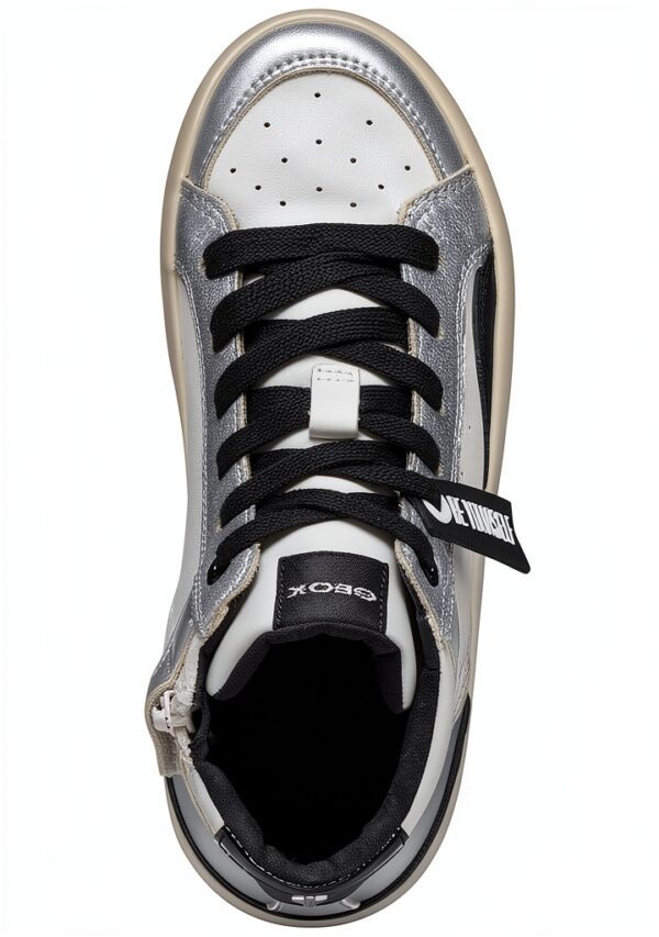 Geox Sneaker Bambine Impermeabile Traspirante Strap Elastico-5