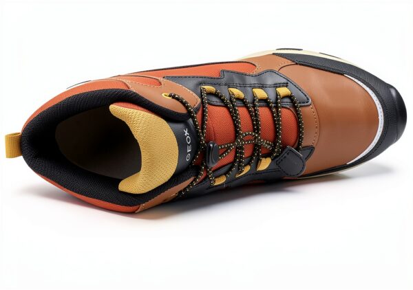Scarpe da ginnastica per bambini GEOX Navy Brown-6