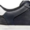 Sneaker uomo Geox pelle bassa suola resistente-8