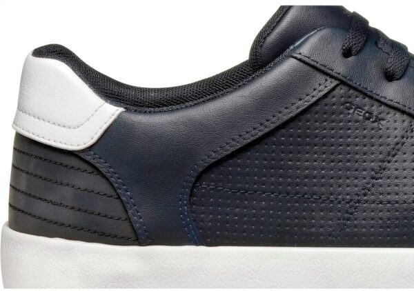Sneaker uomo Geox pelle bassa suola resistente-8