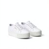 Sneaker estive Superga donna suola plateau bianco-1