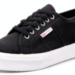 Sneaker estive Superga donna suola plateau bianco-0