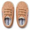 Superga Scarpe da Uomo Avorio Rosa Chiaro 24 EU con Logo-7