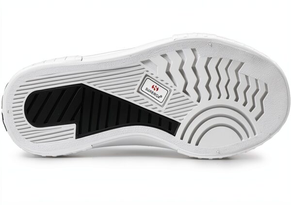 Superga Sneaker Donna Bicolor Black/White 35‑45 EU Cotone Traspirante-4