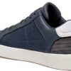 Sneaker uomo Geox pelle bassa suola resistente-6