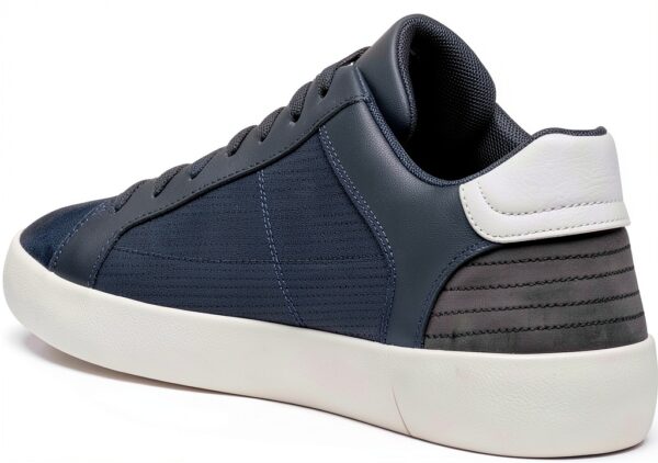 Sneaker uomo Geox pelle bassa suola resistente-6