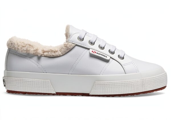 Superga Low Cut bianco vegano modello S81374W-0