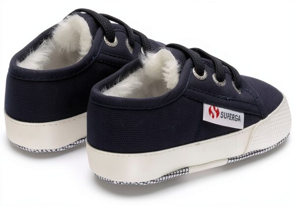 Superga Scarpe da Uomo Avorio Rosa Chiaro 24 EU con Logo-1