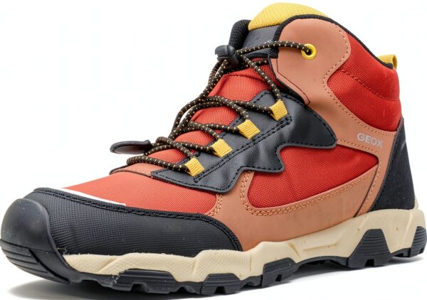 Scarpe da ginnastica per bambini GEOX Navy Brown-0