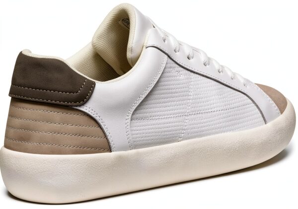 Sneaker uomo Geox suola perforata colore Navy-7